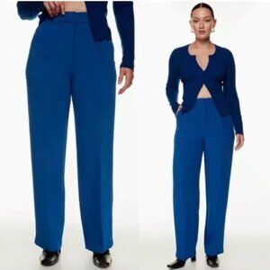 Aritzia Cobalt Blue Dress Pant/ The Effortless Pant